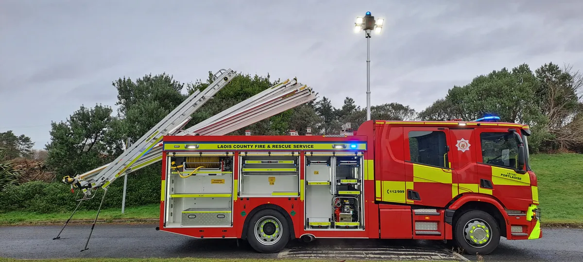 Fire Engine Side View